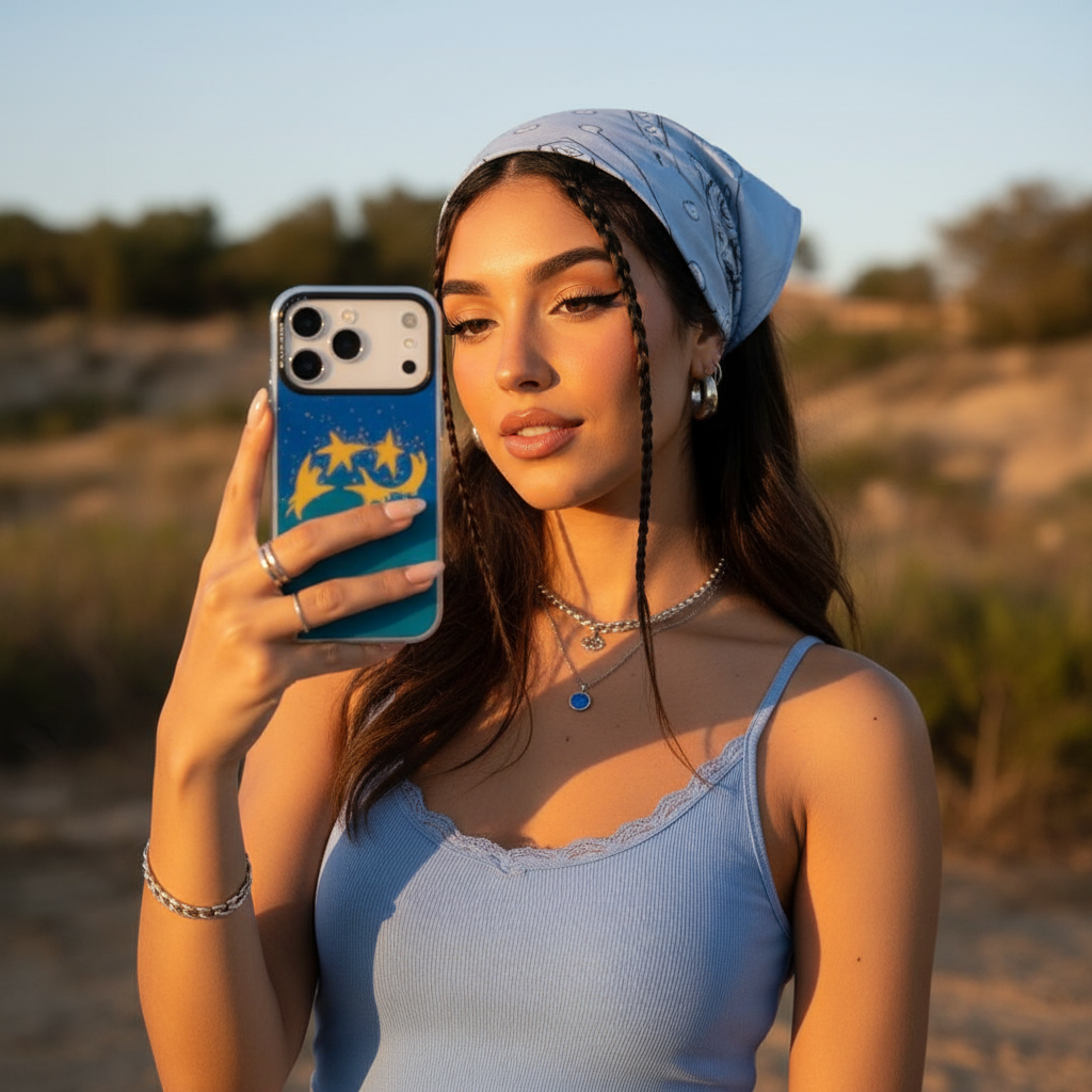 Summer lifestyle with custom phone case